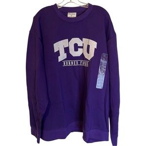 TCU Champion Purple Crewneck Sweatshirt Size XXL